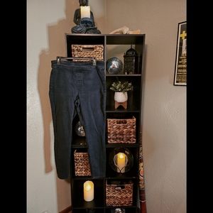 Pull on, black jeggings